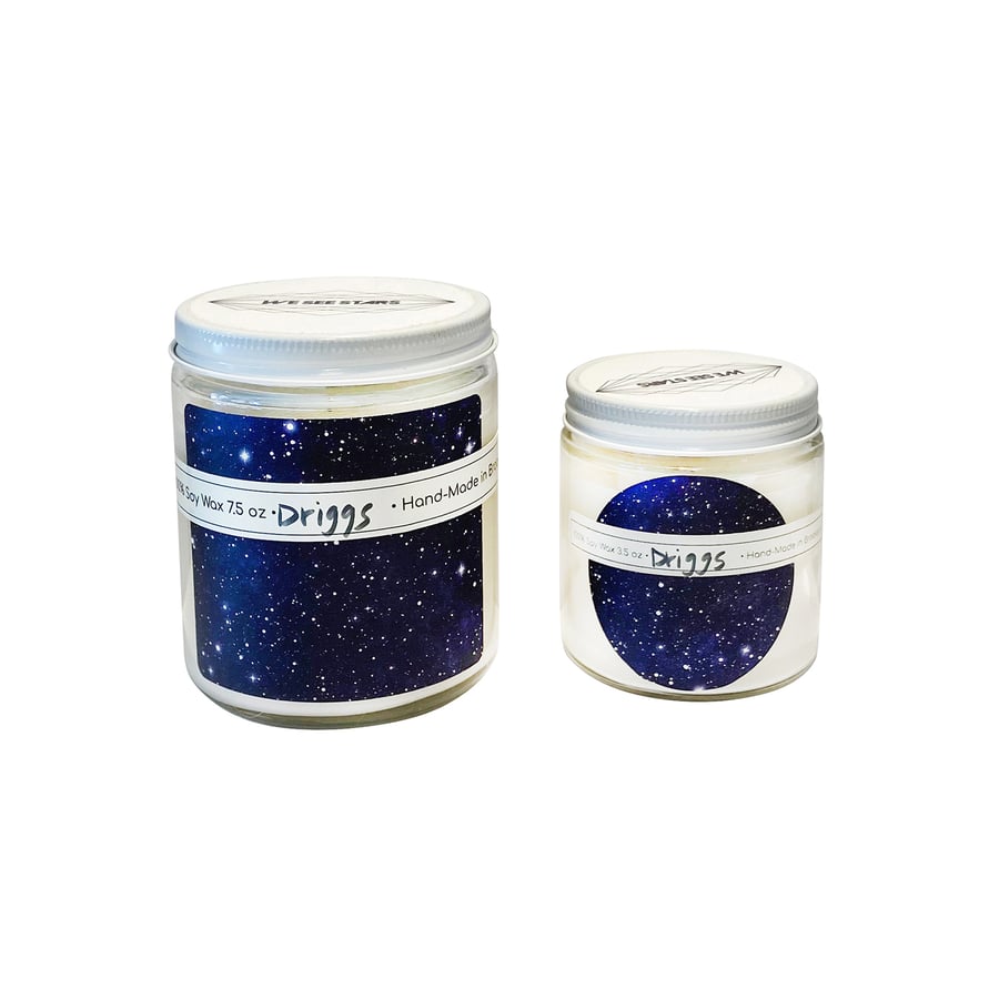 Image of We See Stars Hand Poured Candle: Driggs