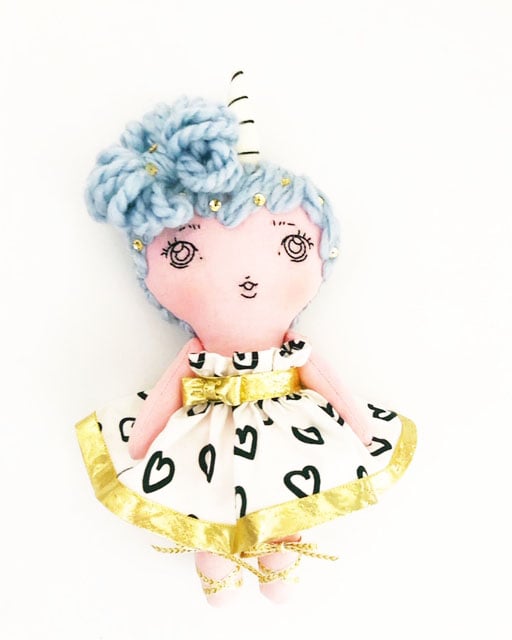 Image of Glam Unicorn Doll 