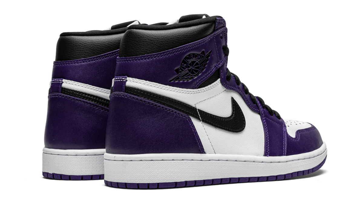 Nike Air Jordan 1 Retro High Og Court Purple Drippin Sneakers