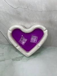 Image 2 of “Heart On Ice” Ashtray