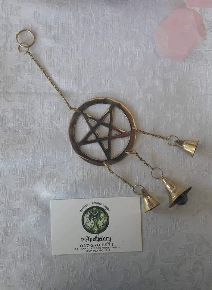 Brass Pentacle Hanging