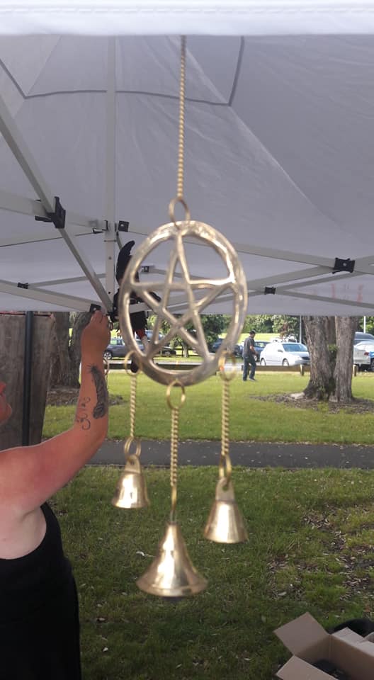 Brass Pentacle Hanging