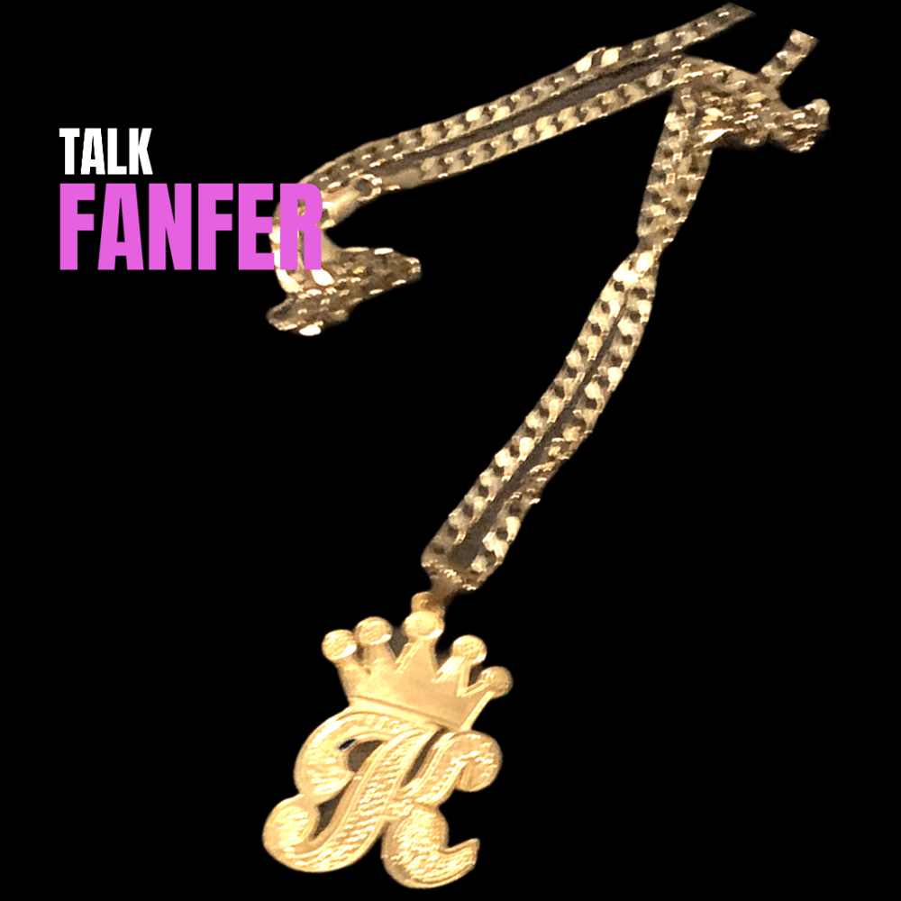 Image of Royalty Custom initial 3D Necklace