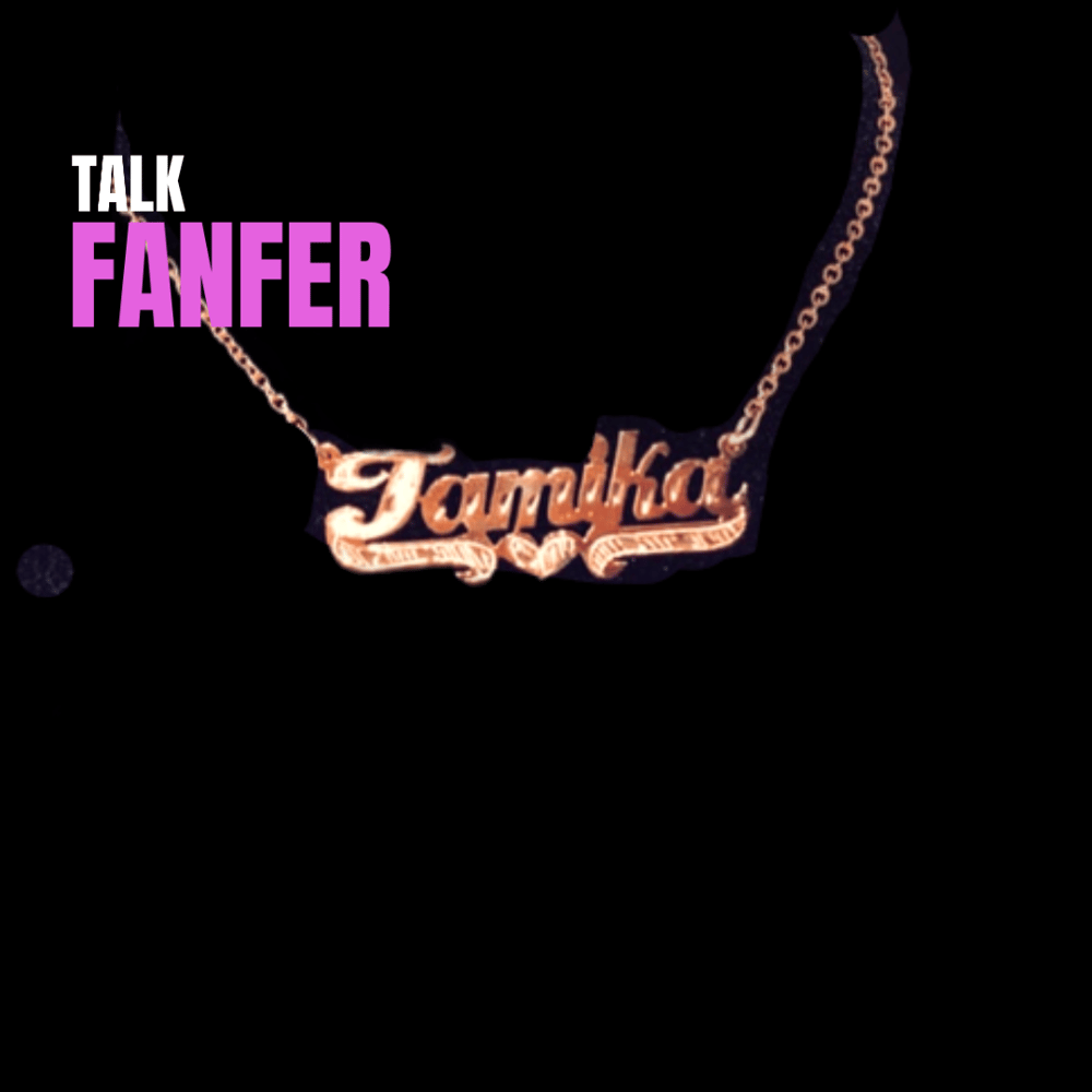 Image of OL’ Skool Nameplate Necklace-KIDS