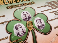 Image 2 of God Save Ireland (Manchester Martyrs) A3 Print.