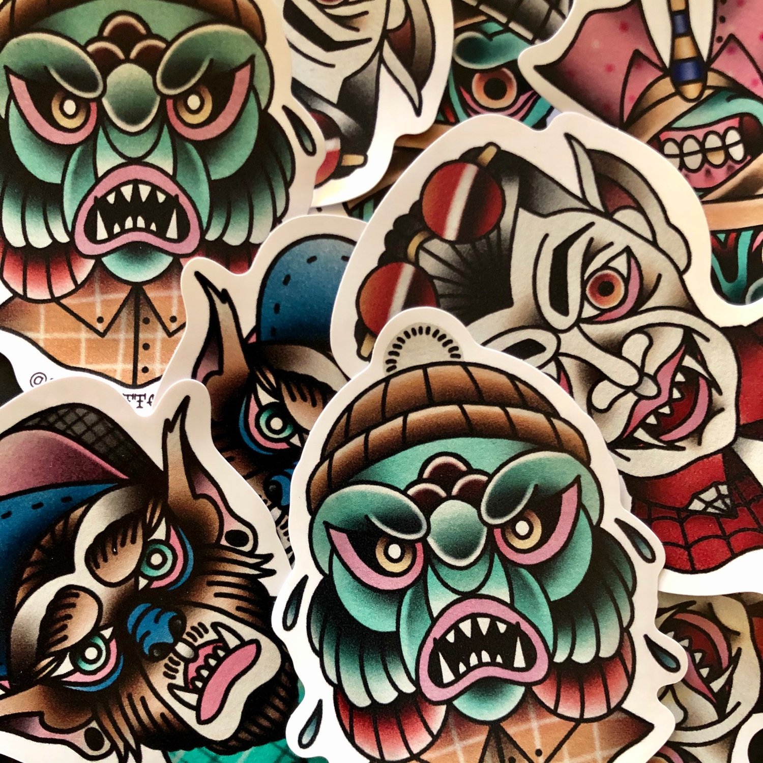 Image of MONSTER STICKER PACK