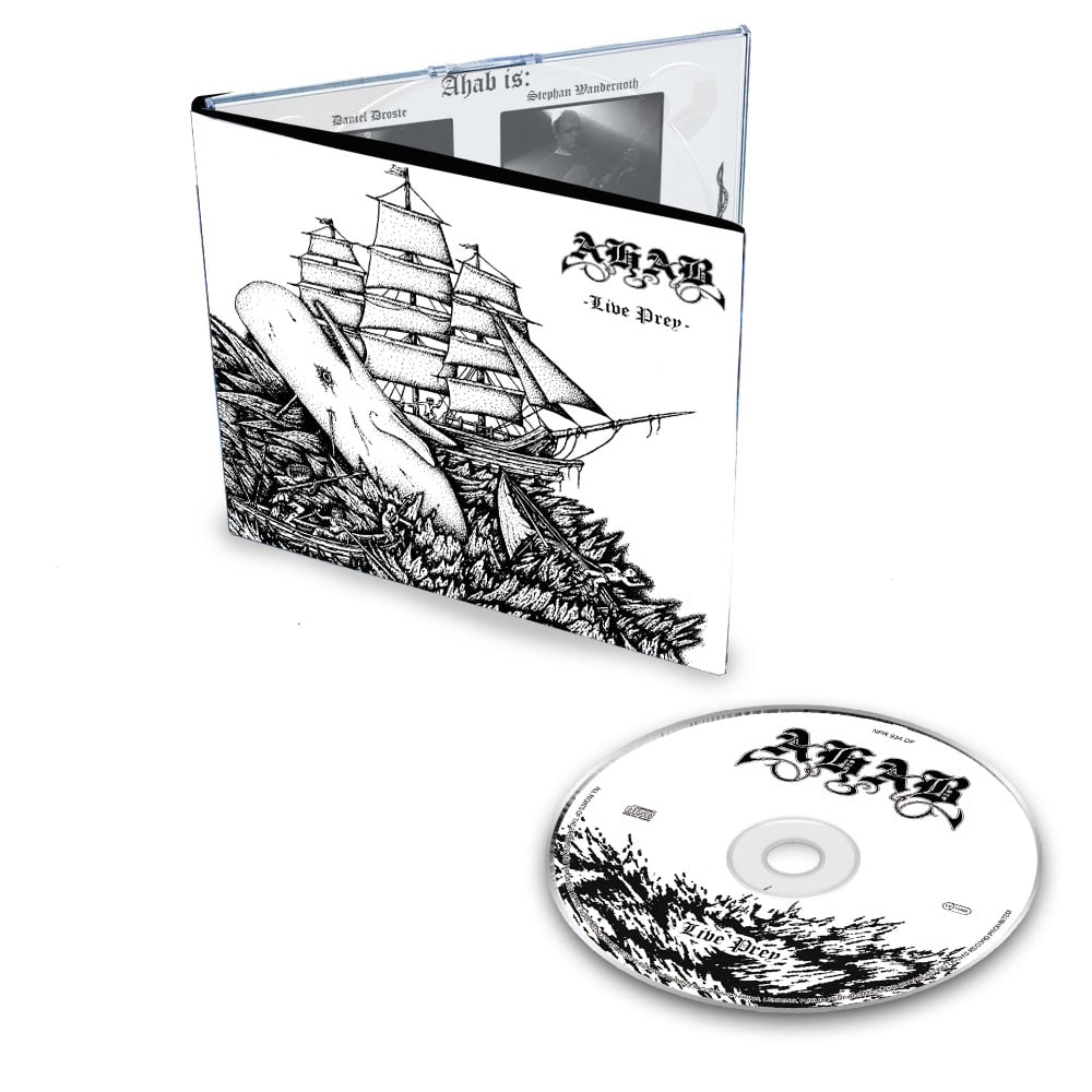 Image of AHAB "Live Prey" Digipak CD