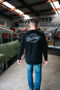 Image 1 of RUN OUT SALE  O.G Black Crew with charcoal logo