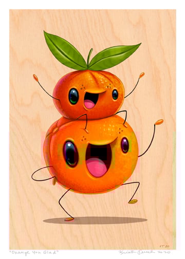 Image of "Orange You Glad" Giclee