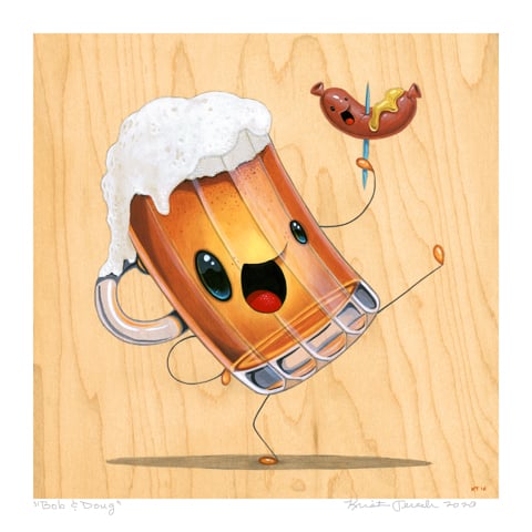 Image of "Bob & Doug" Giclee