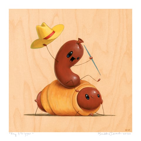 Image of "Roy & Trigger" Giclee