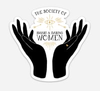 Image 2 of Smart and Daring Women Sticker