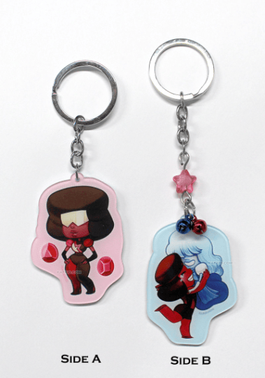 Garnet Keychain | Kafaid