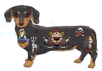 Tattoo Dachshund Card