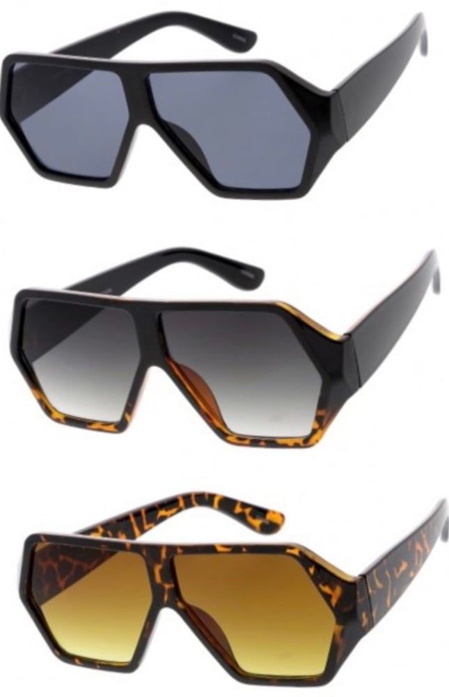Image of “Octagon Flat Tops Sunglasses”