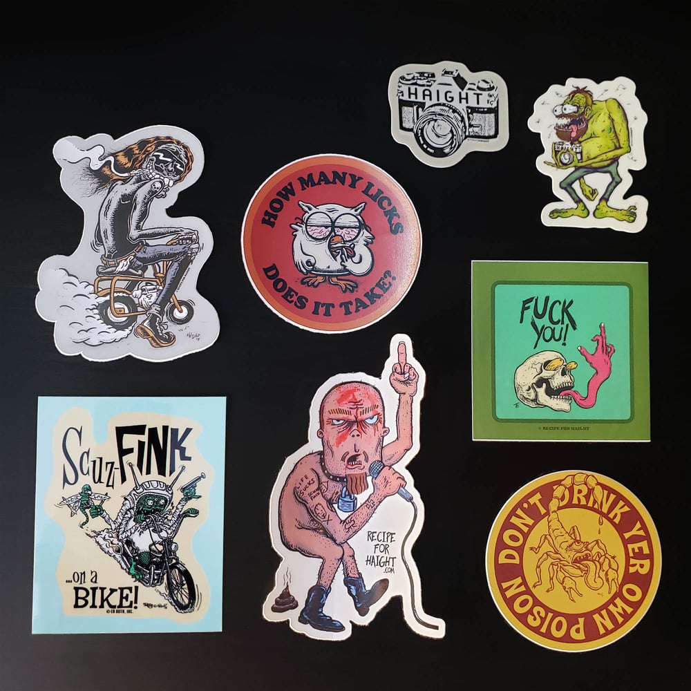 Pure Haight Sticker Combo Pack!