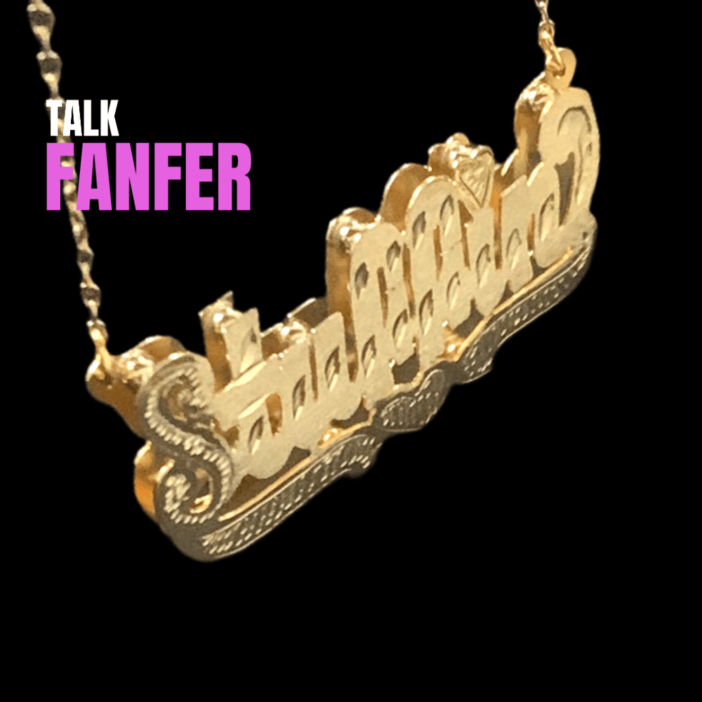 Image of 3D OL’ Skool Necklaces 