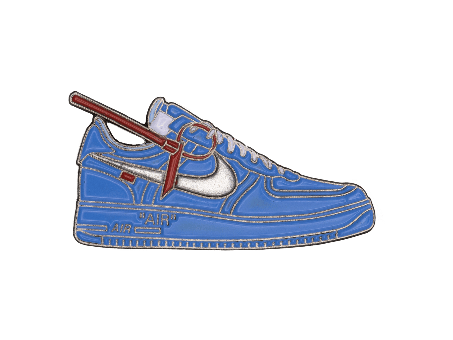 Off White x Nike AF1 “MCA” Sneaker Pin | Snkr Sht