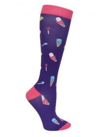 Image 1 of Desserts Fashion Compression Socks 