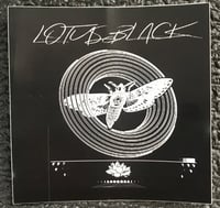 Lotus Black Sticker
