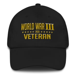 WORLD WAR 3 2020 VETERAN Dad Hat