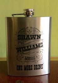 Image of "One More Drink" Flask