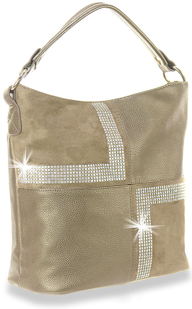 Image of "Sparkling" 4 Square Hobo Purse