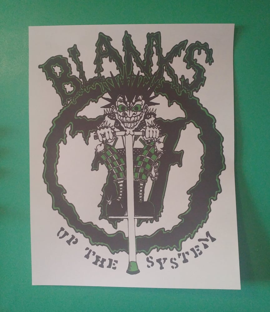 Image of Blanks 77 poster 22x28