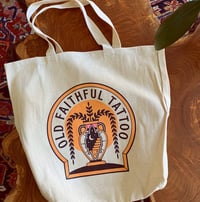 Old faithful natural tote