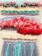 Image of Pink and Blue Horizon Weaving