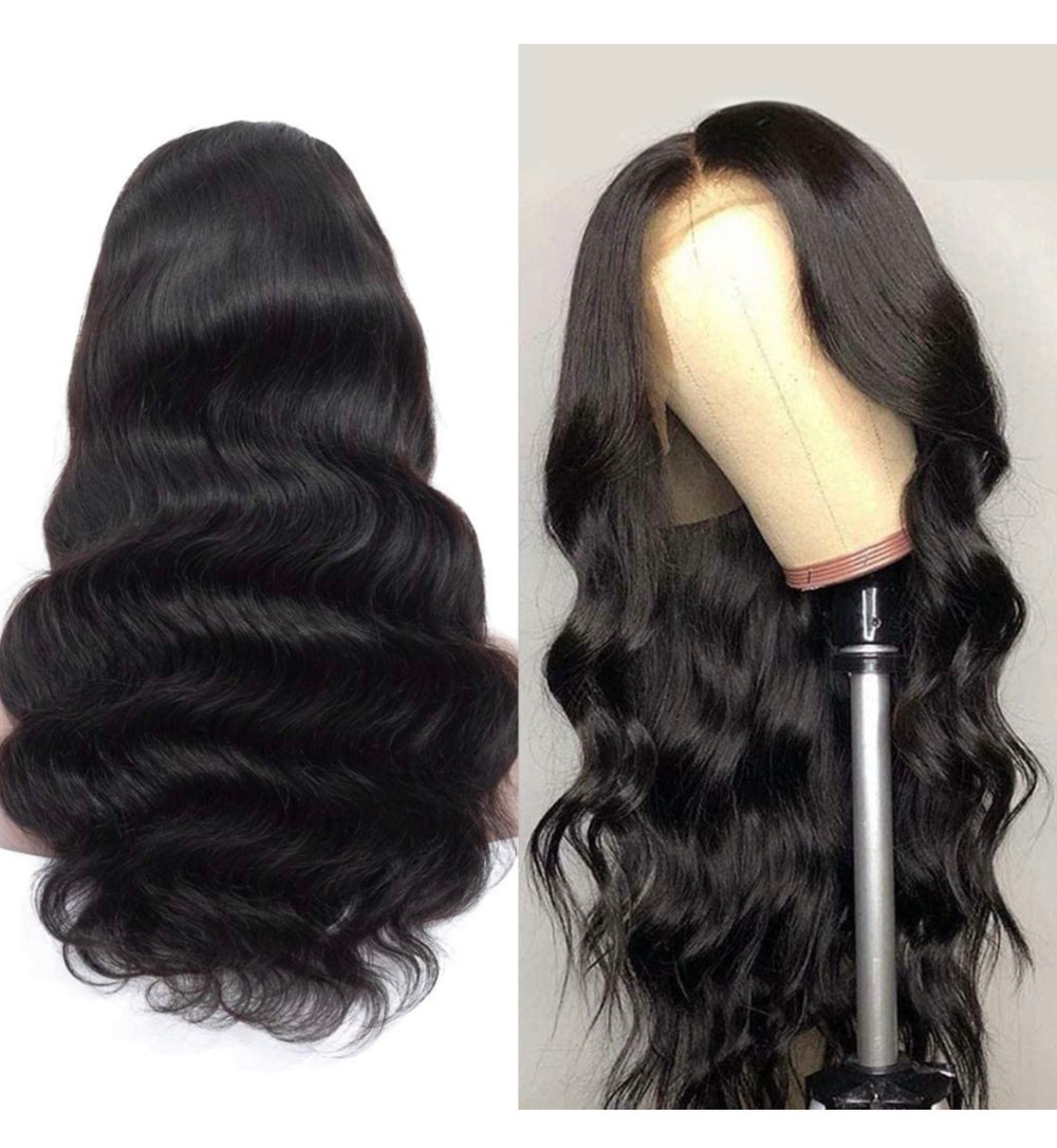 Lace front wig