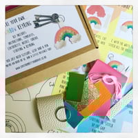 Image 1 of Rainbow Keyring Kit