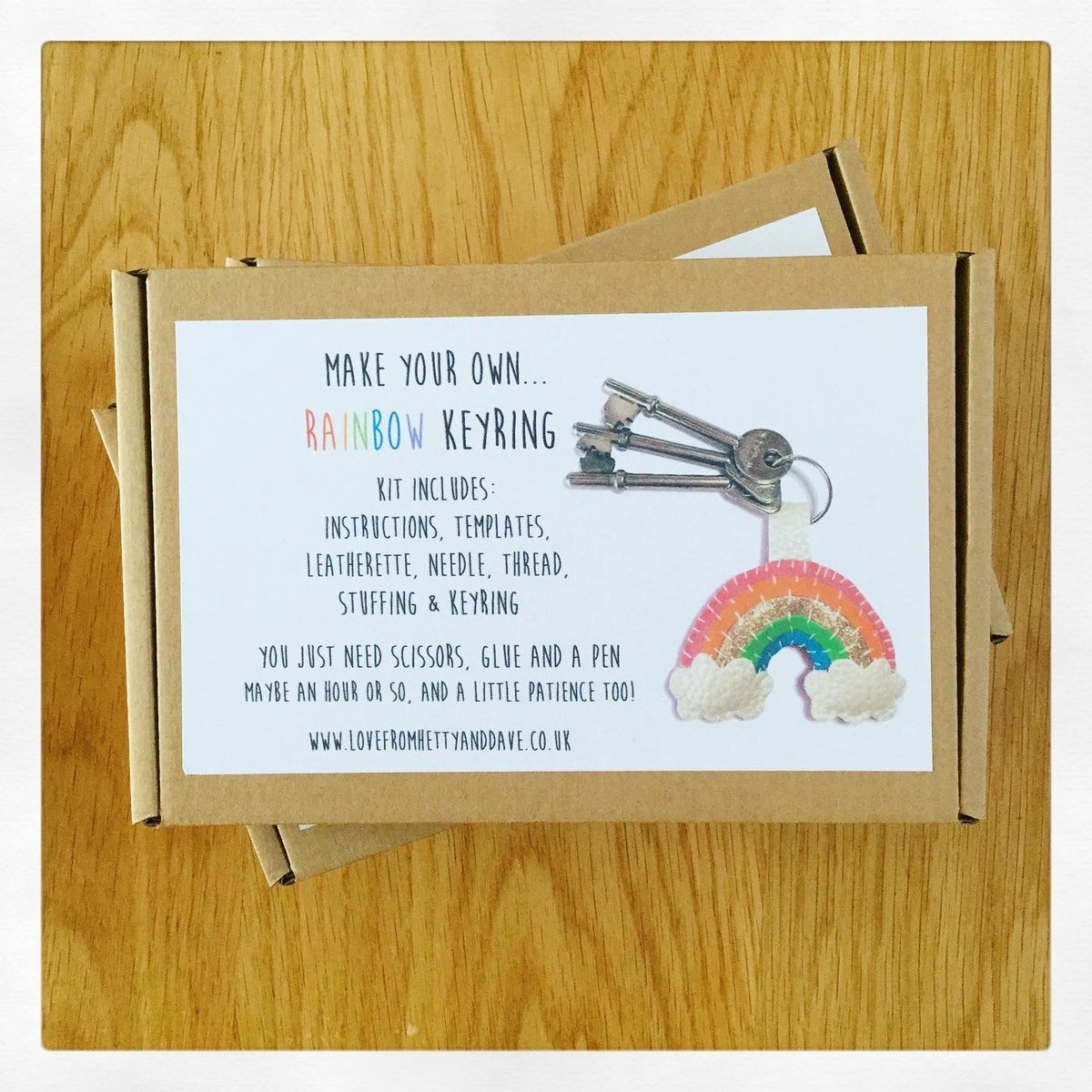 Image of Rainbow Keyring Kit