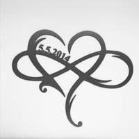 Infinity Heart - Customized -Date