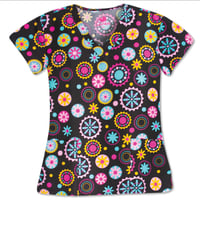 Image 2 of V Neck Top- Merry Go Round