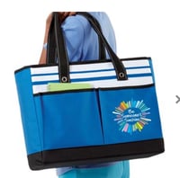 Image 1 of Be Someone’s Sunshine 🌞 Traveler 2 Pocket Tote Bag 