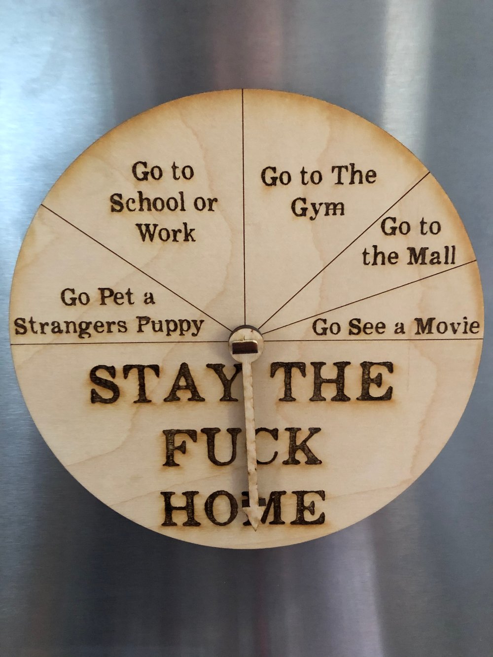 Corona Virus Spinning Day Planner