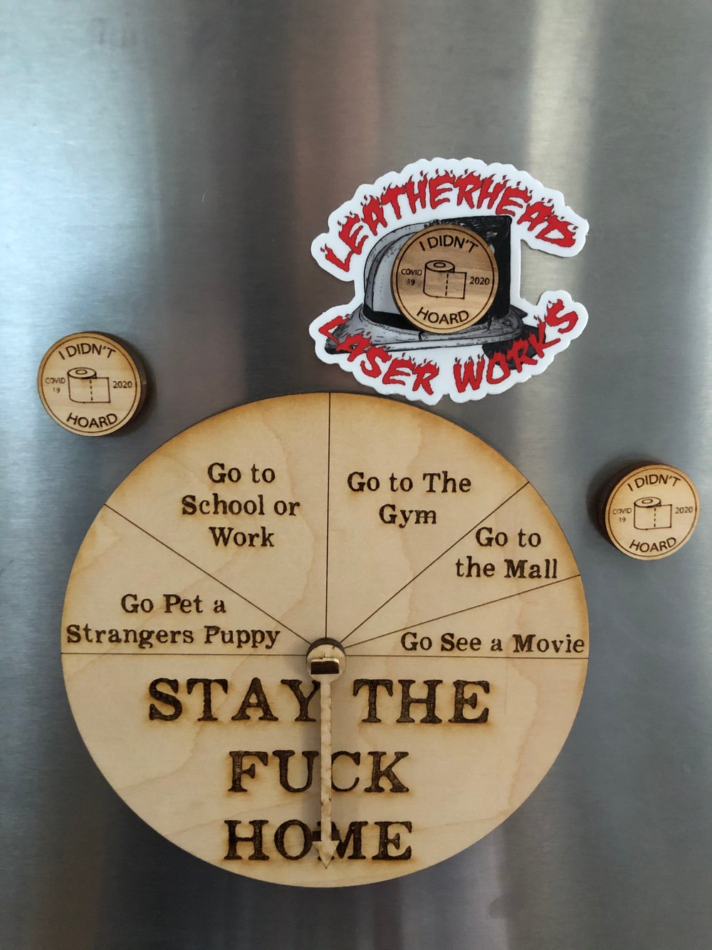 Corona Virus Spinning Day Planner