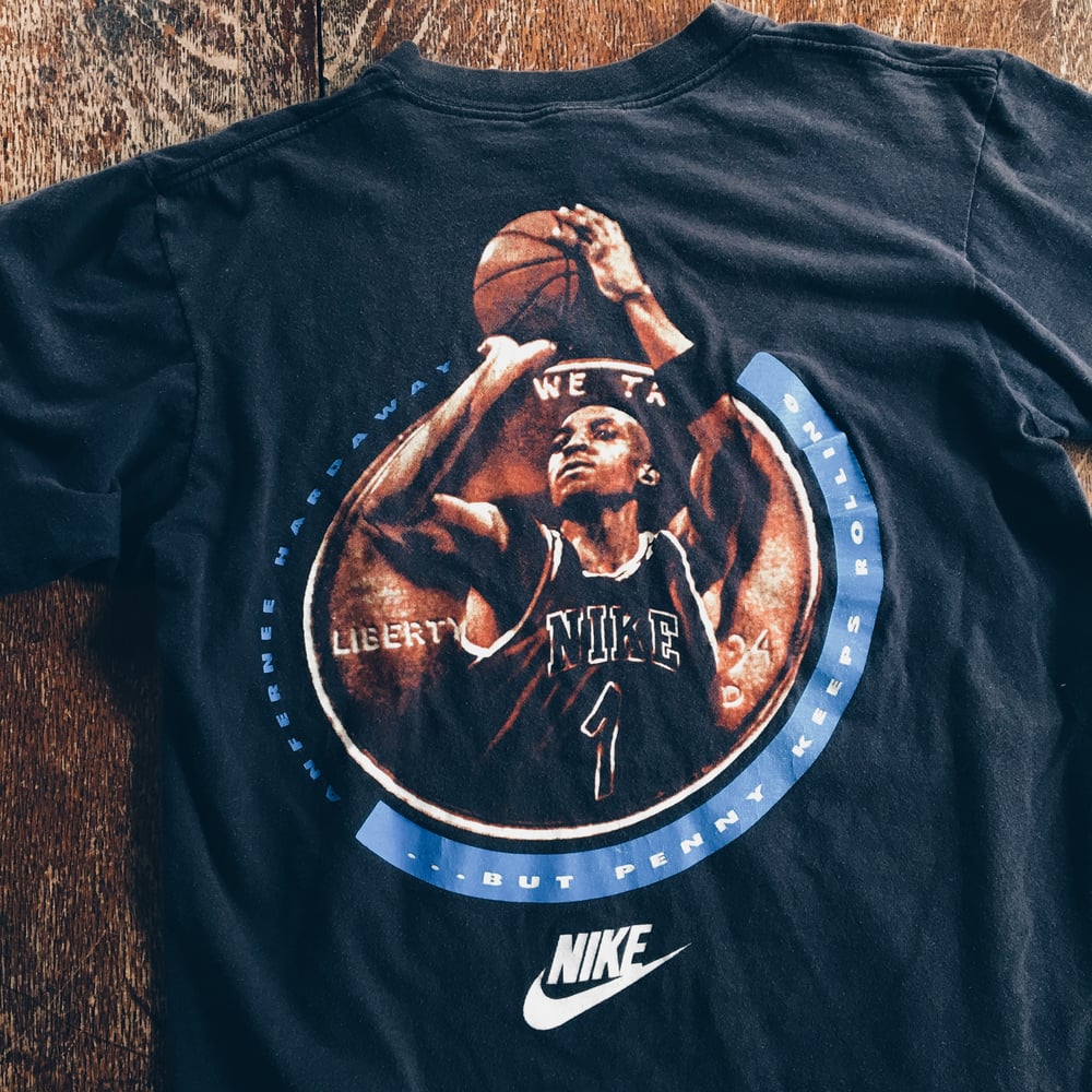 Image of Original 90’s Nike Penny Hardaway “Penny Keeps Rolling” Tee.