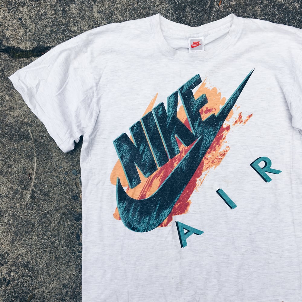 Image of Original Early 90’s Nike Air Abstract Logo Tee (Heather).