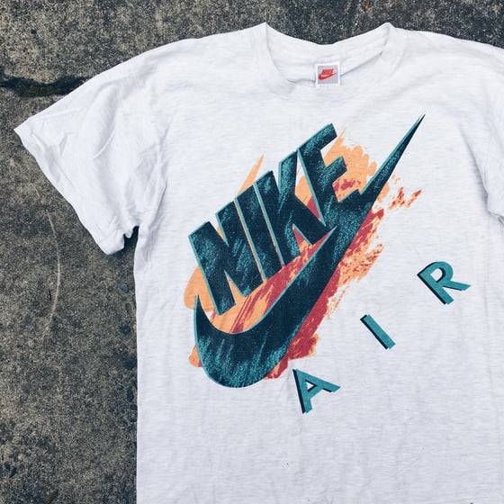 Image of Original Early 90’s Nike Air Abstract Logo Tee (Heather).