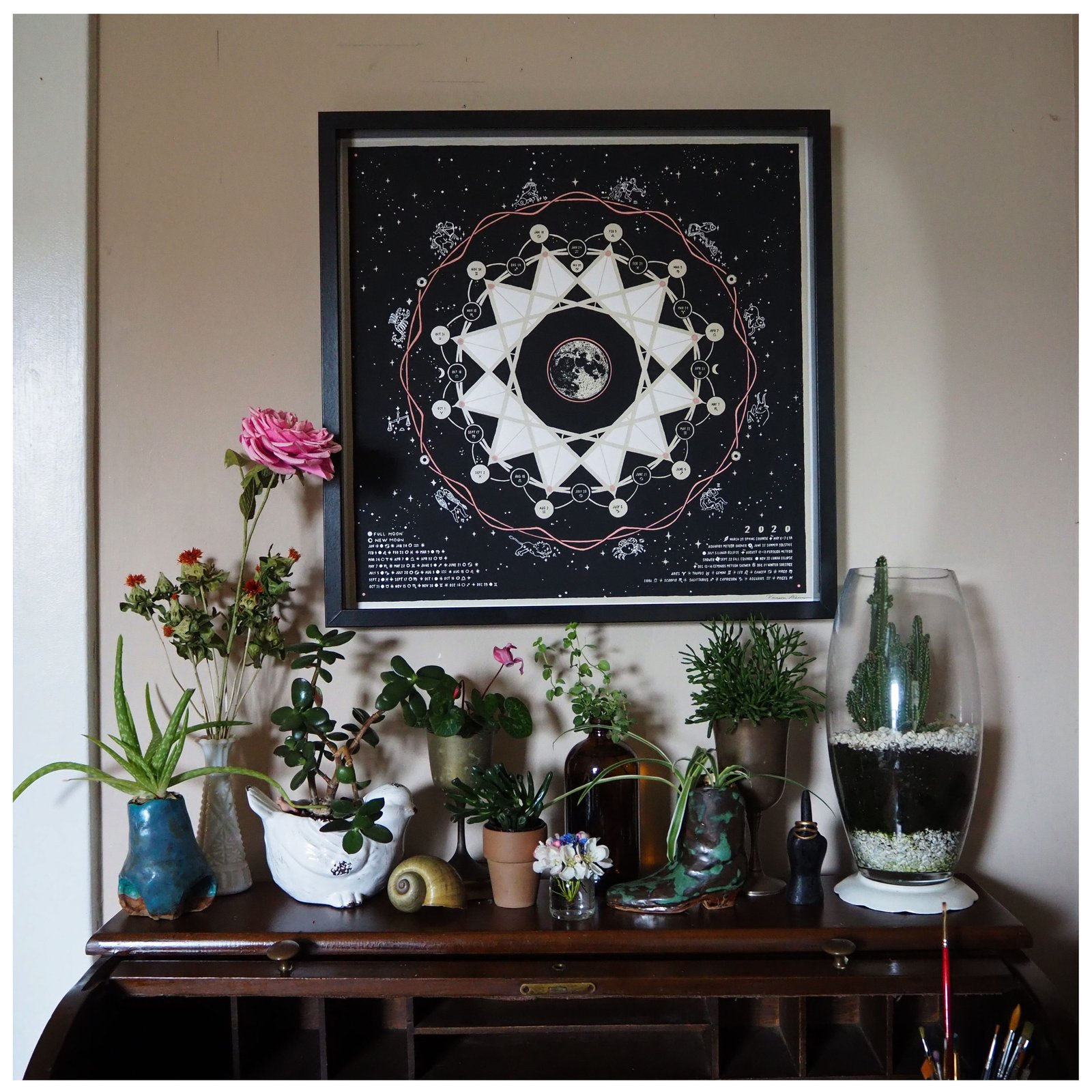 2020 Lunar Calendar | V Adams Prints