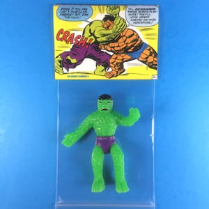 Image of The Hulk Thing bootleg art toy 