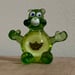 Image of Winged Triforce Fogueybear Glass Pendant