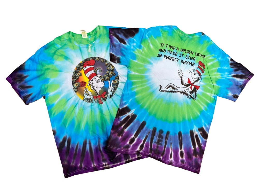 Image of CAT LOST LYRICS T SHIRT