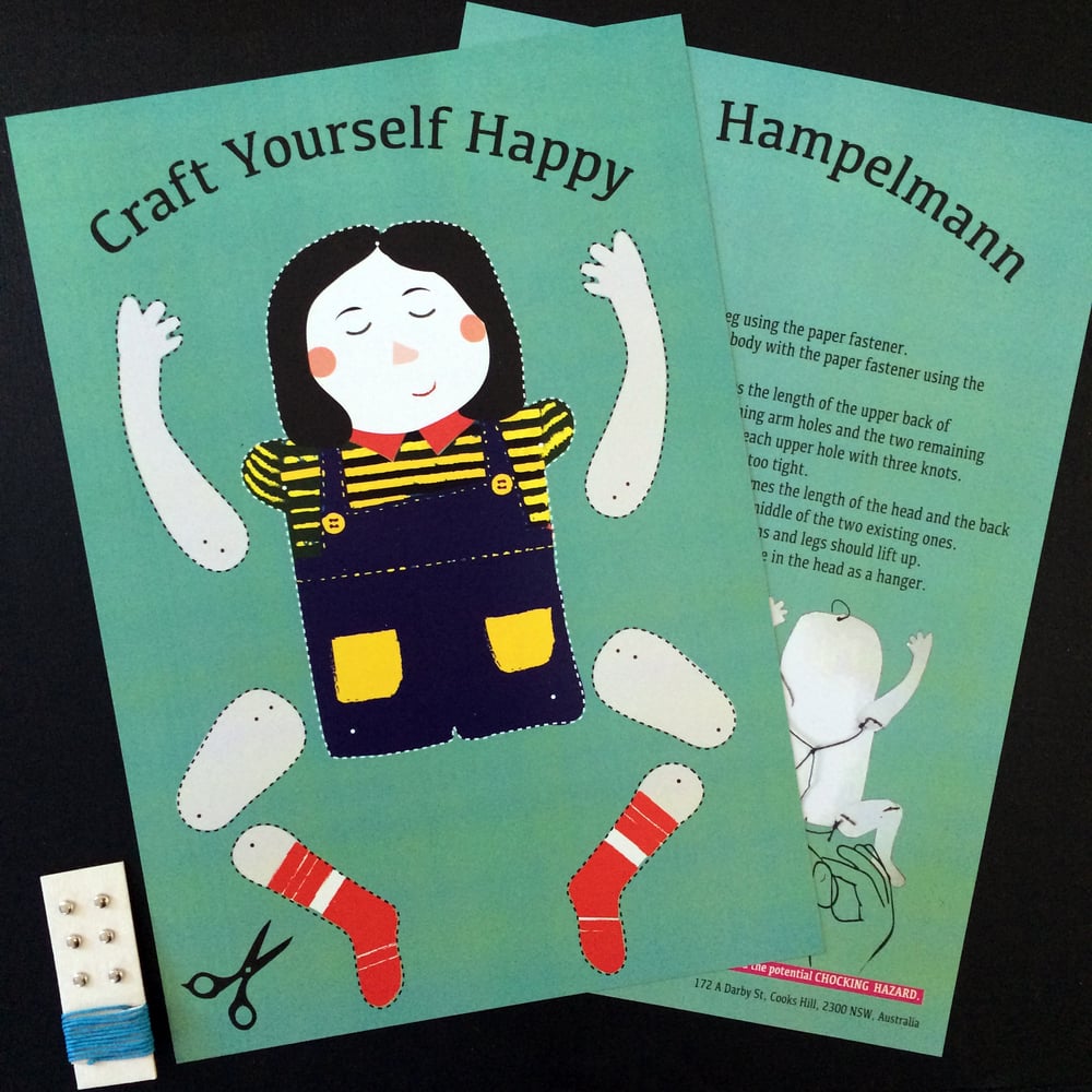 Girl Hampelmann DIY Kit