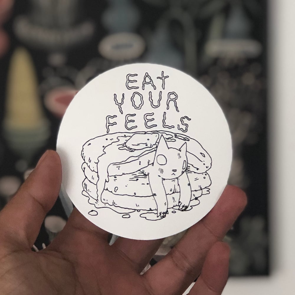 Image of Eat Your Feels Stickers