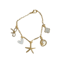 Image 1 of personalized charm bracelet