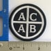 Image of 2.5" ACAB Patch