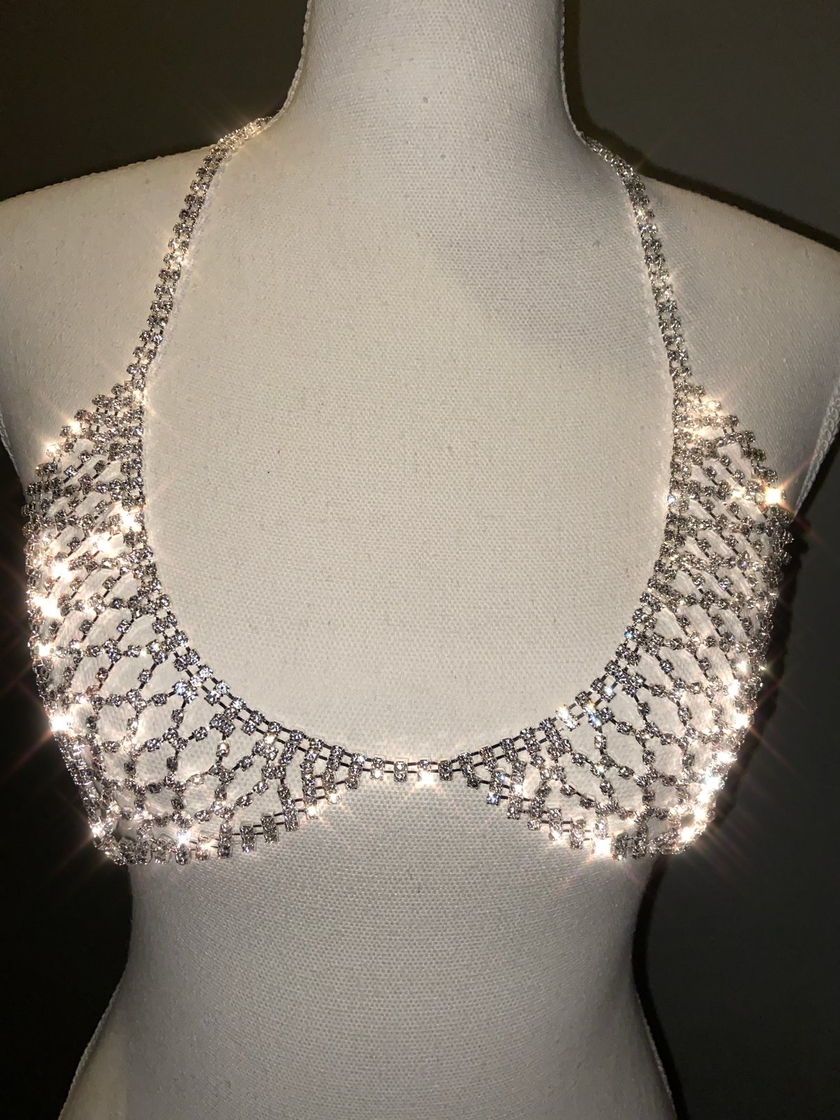 Rhinestone Bra TheIcyVault
